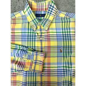 Polo by Ralph Lauren Multicolor Plaid Casual Button Down Shirt